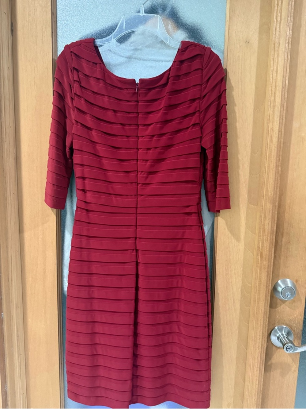 Adrianna Papell  Rust Red Dress  - Size 10